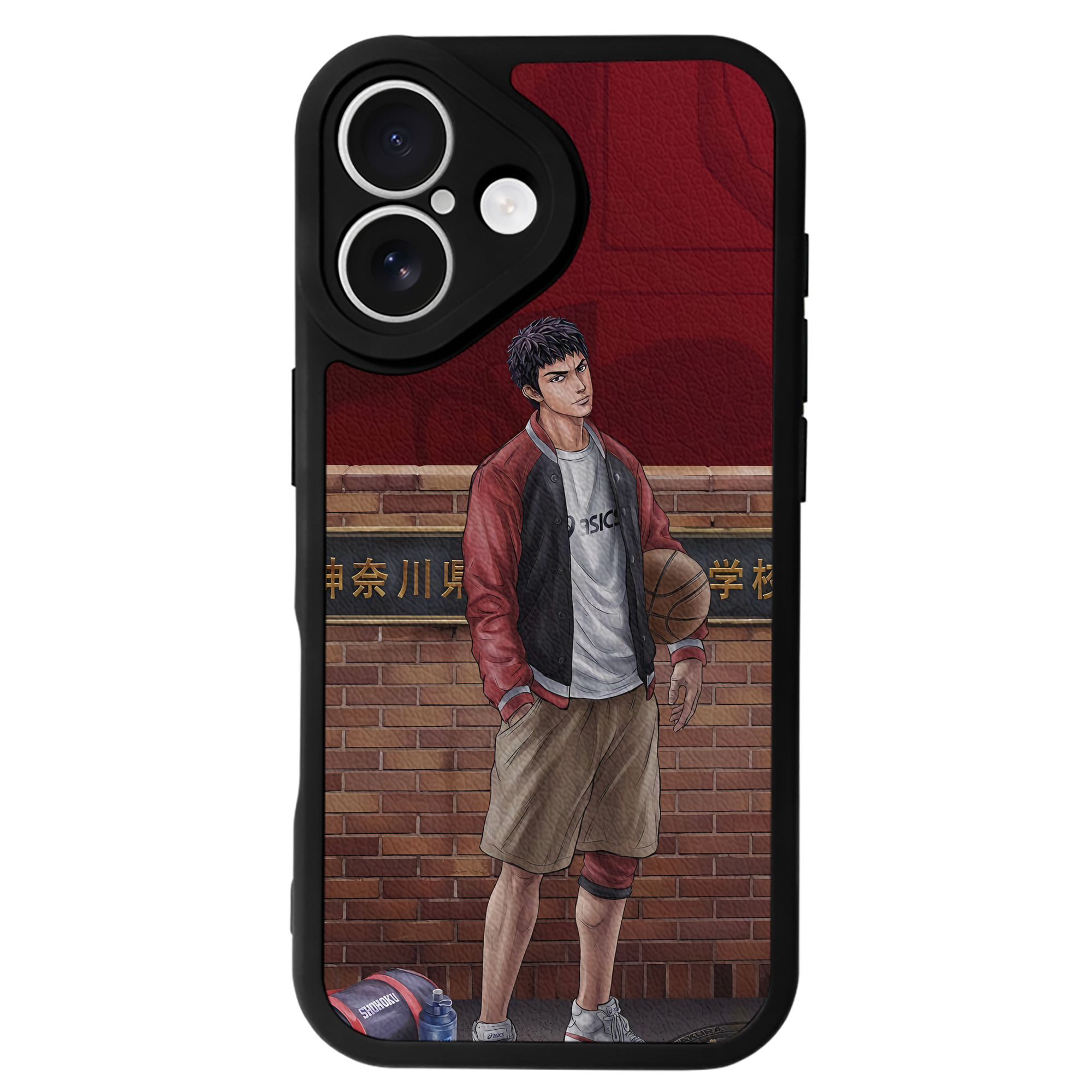 （画像用） SLAM DUNK／スラムダンク 【iPhone 16シリーズ対応】シリコンスマホケース（レザー調） 材質：シリコン